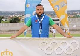 Alberto Hernández, presidente de la Federación Canaria de Atletismo.