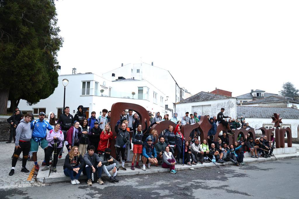 La tercera etapa del Camino de Los Valores-Caminando contra el cáncer, en imágenes