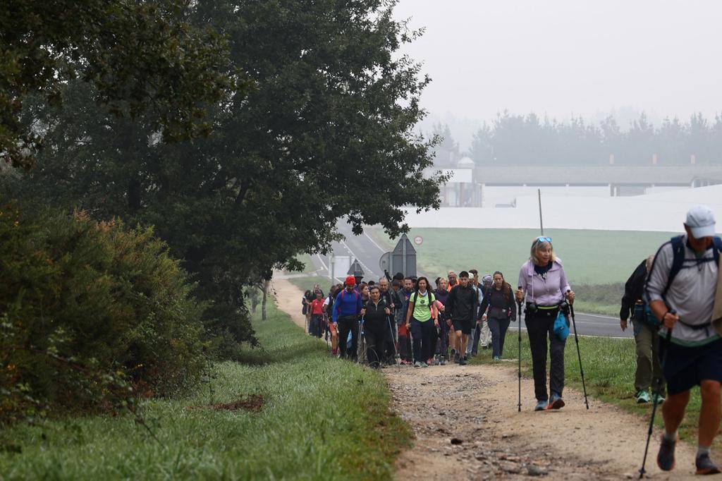 La tercera etapa del Camino de Los Valores-Caminando contra el cáncer, en imágenes
