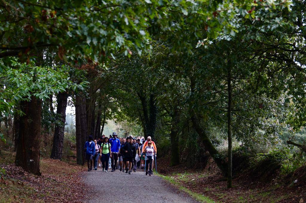 La tercera etapa del Camino de Los Valores-Caminando contra el cáncer, en imágenes