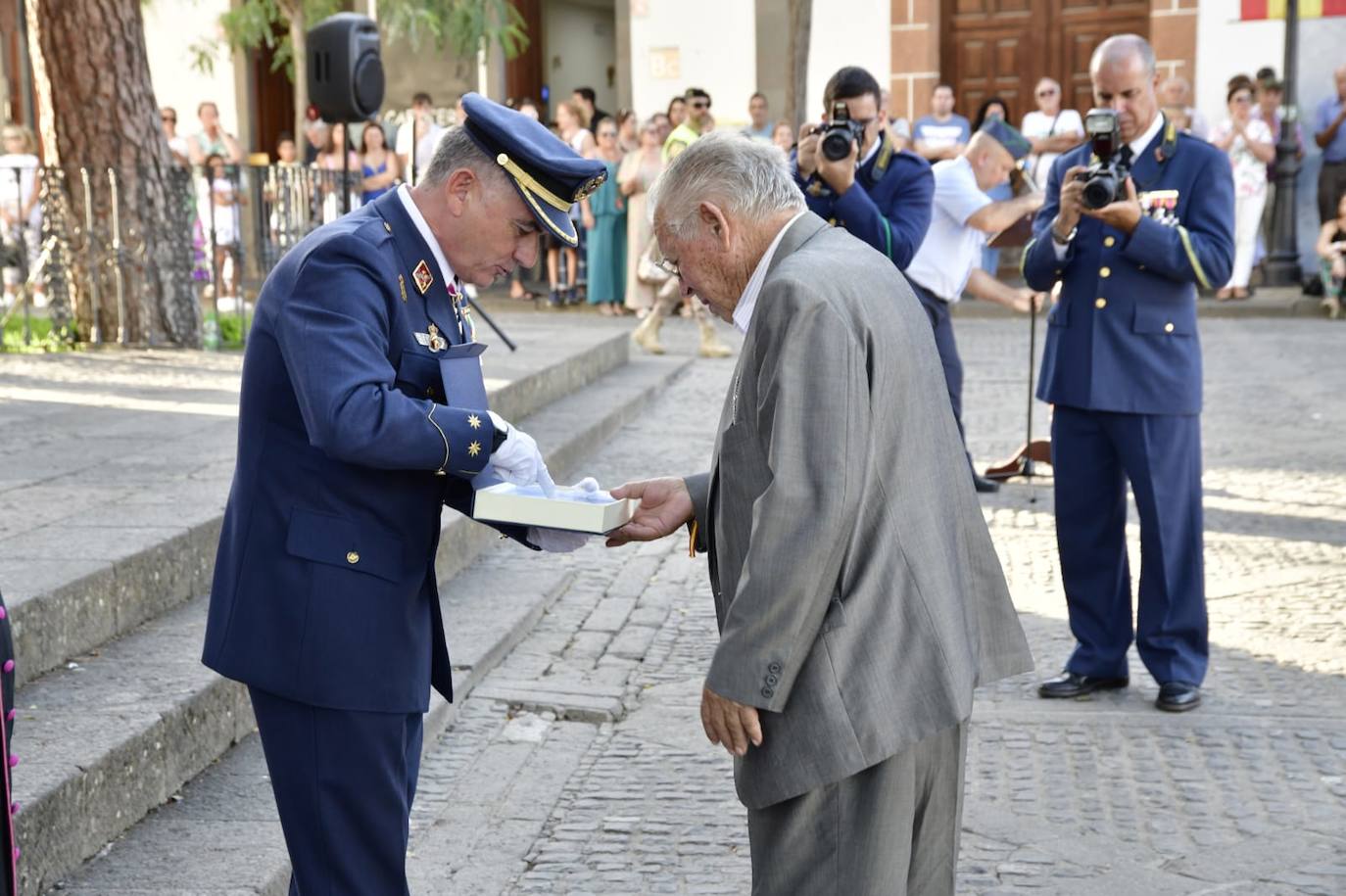 Jura de bandera en Teror, en imágenes