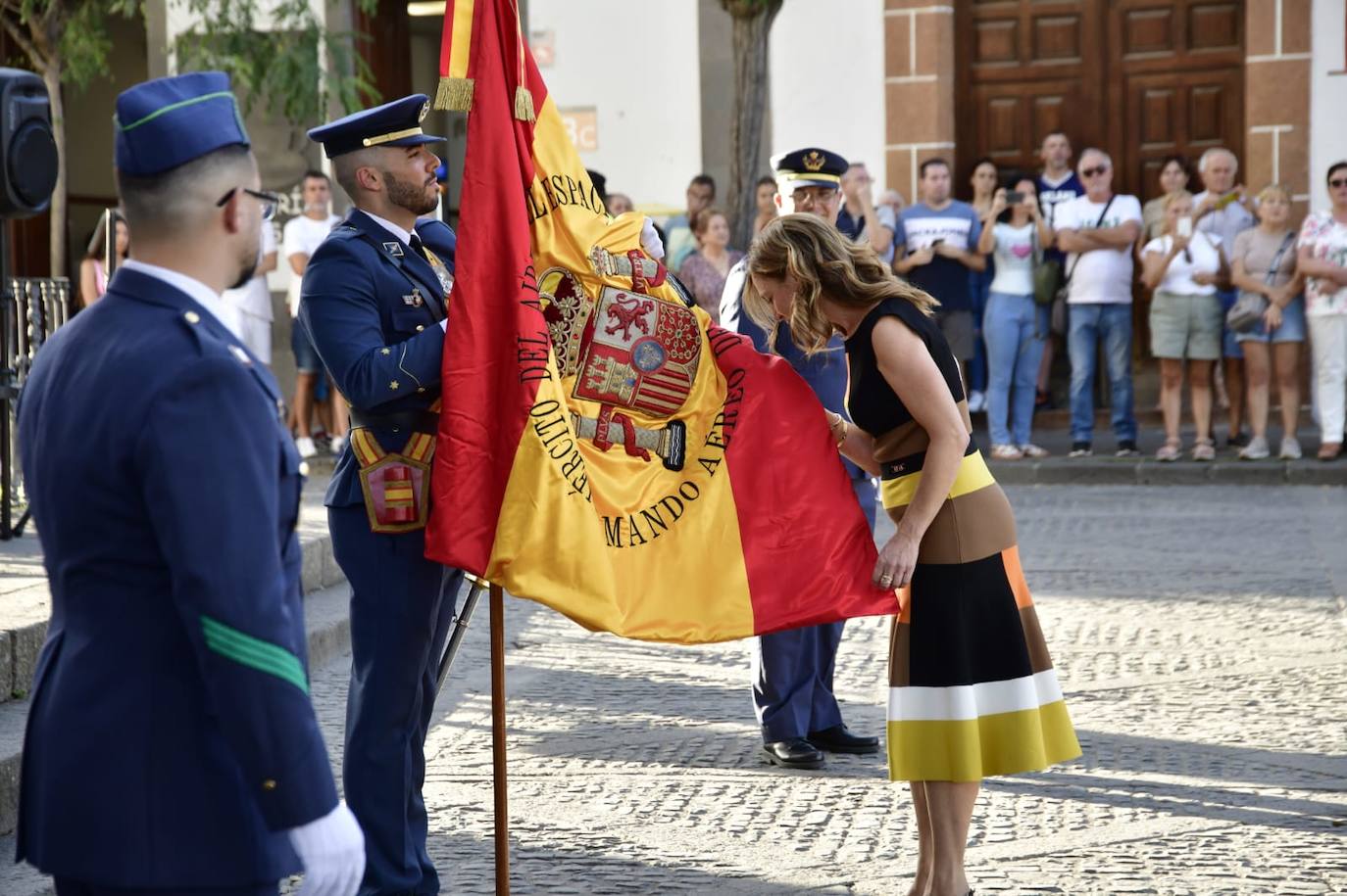 Jura de bandera en Teror, en imágenes