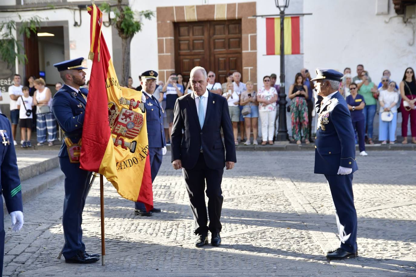 Jura de bandera en Teror, en imágenes