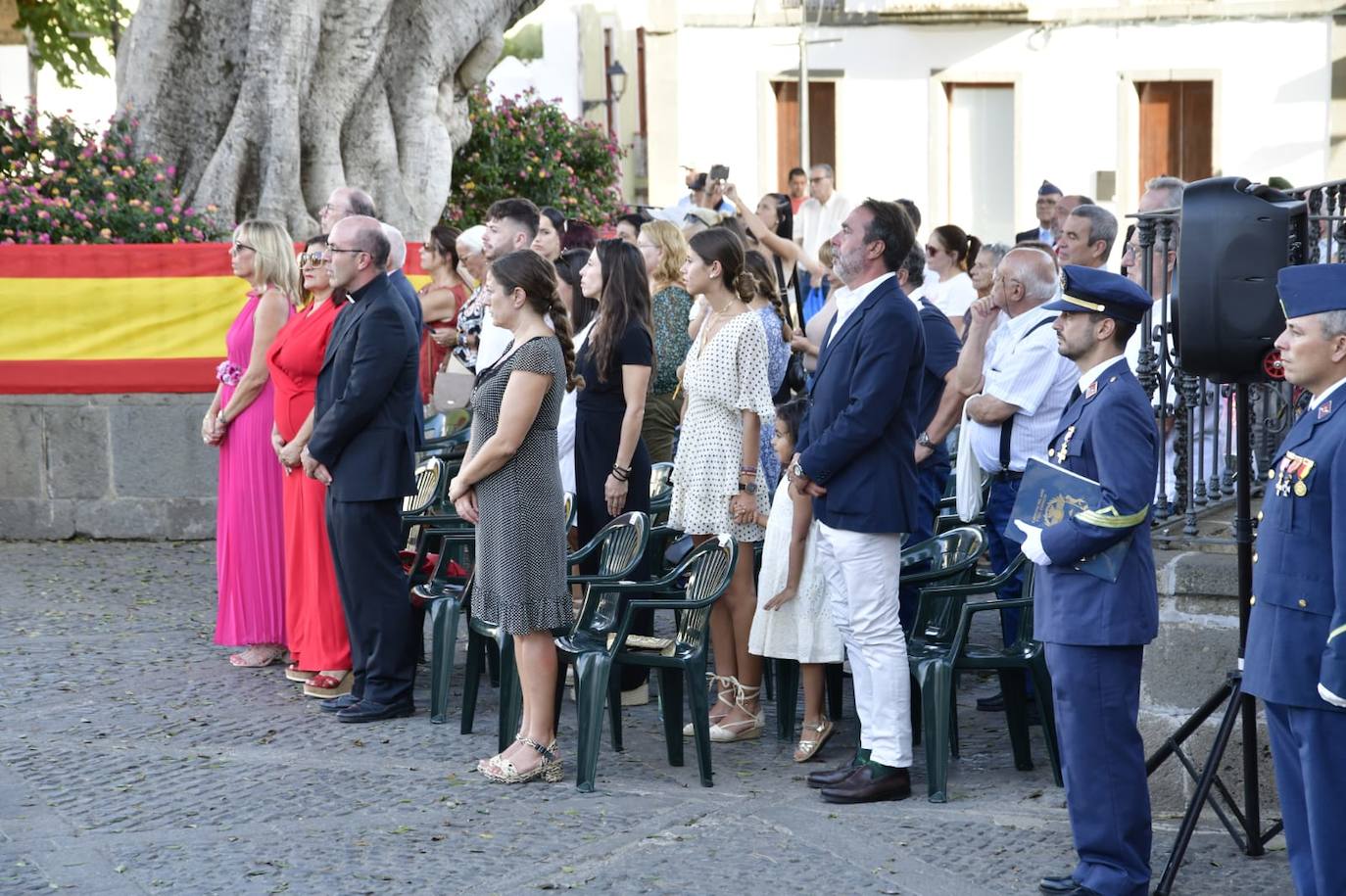 Jura de bandera en Teror, en imágenes