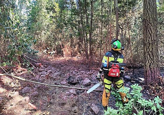 Equipos de la EIRIF en el IF Tenerife, en acción.