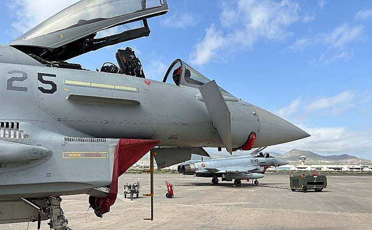 Enaire participa en la Ocean Sky 2023, el gran ejercicio aéreo del Ejército del Aire en Canarias