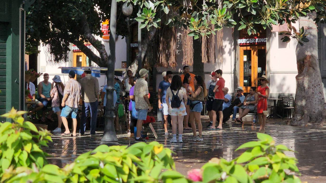 La Plaza de Las Ranas se transforma en plató de cine
