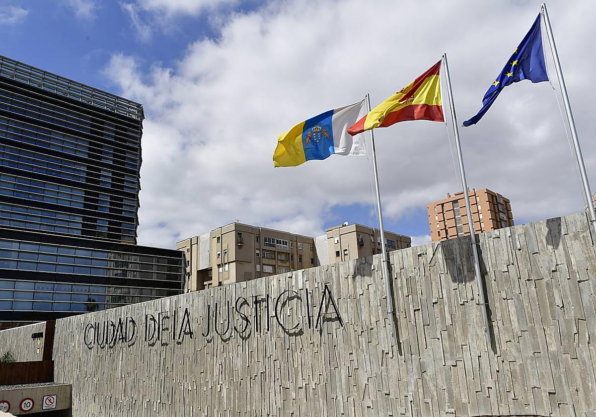 Imagen de archivo de la Ciudad de la Justicia de la capital grancanaria.
