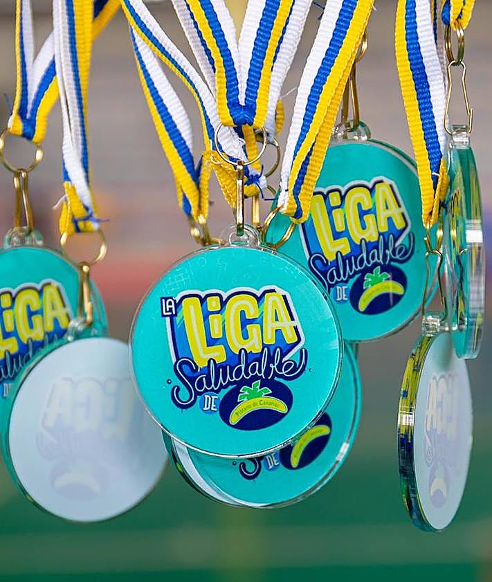 Imagen secundaria 2 - Comienza la tercera edición de la Liga Saludable de Plátano de Canarias en los colegios