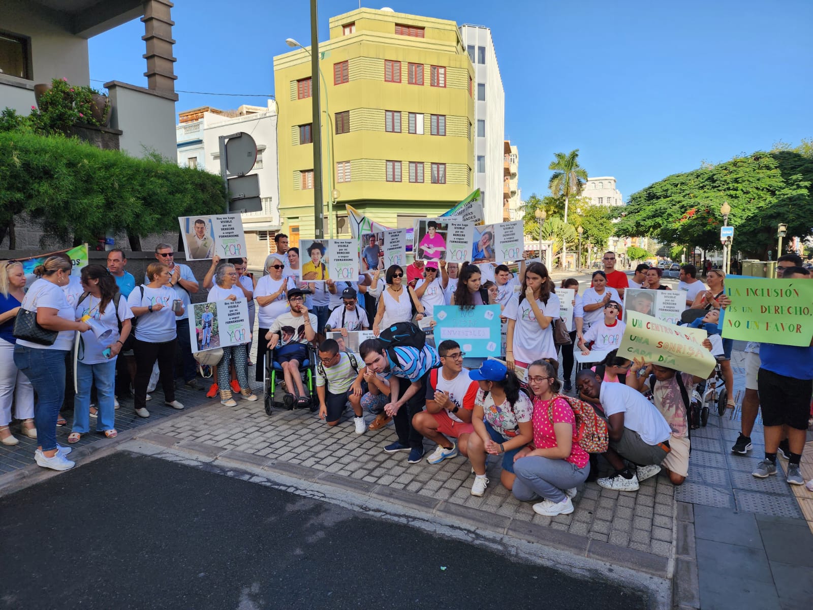 Concentración de la plataforma &#039;Y ahora, ¿qué hacemos?&#039;