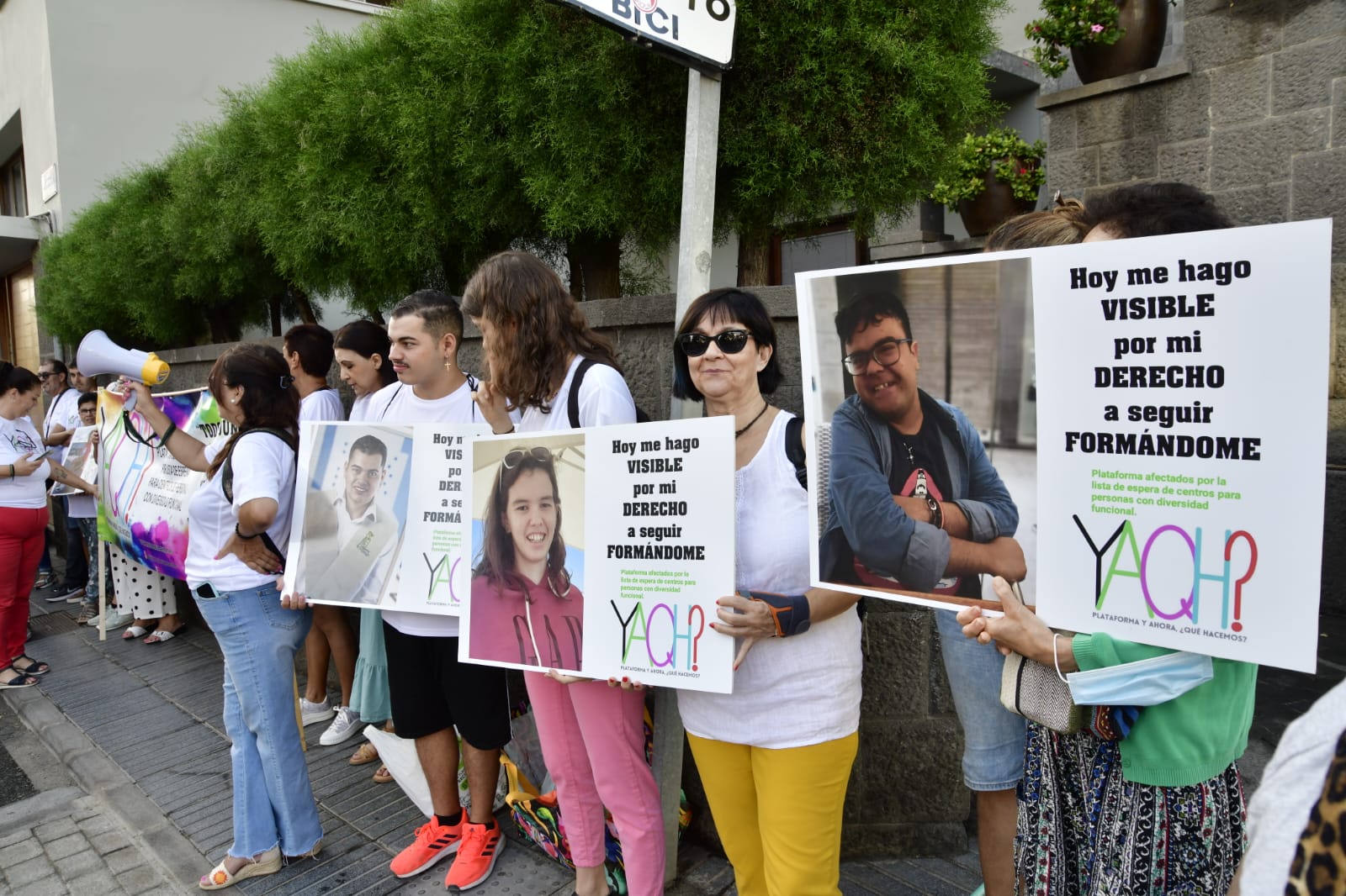 Concentración de la plataforma &#039;Y ahora, ¿qué hacemos?&#039;