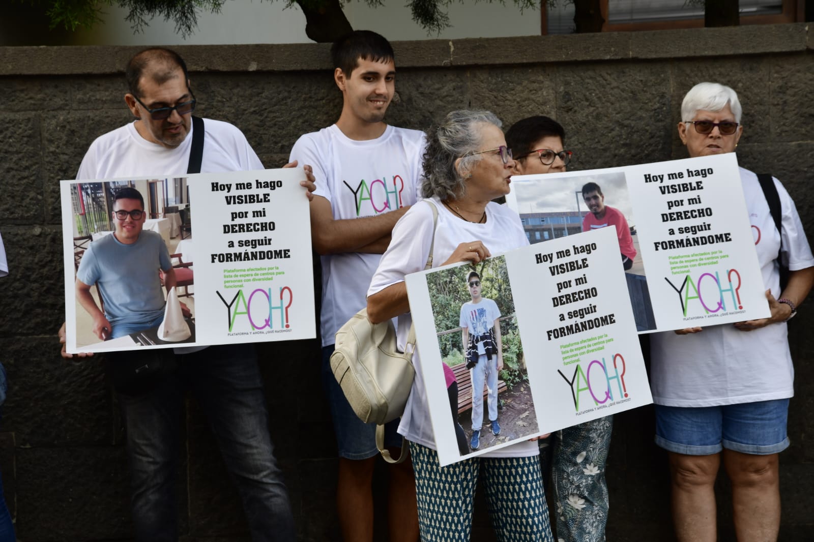 Concentración de la plataforma &#039;Y ahora, ¿qué hacemos?&#039;