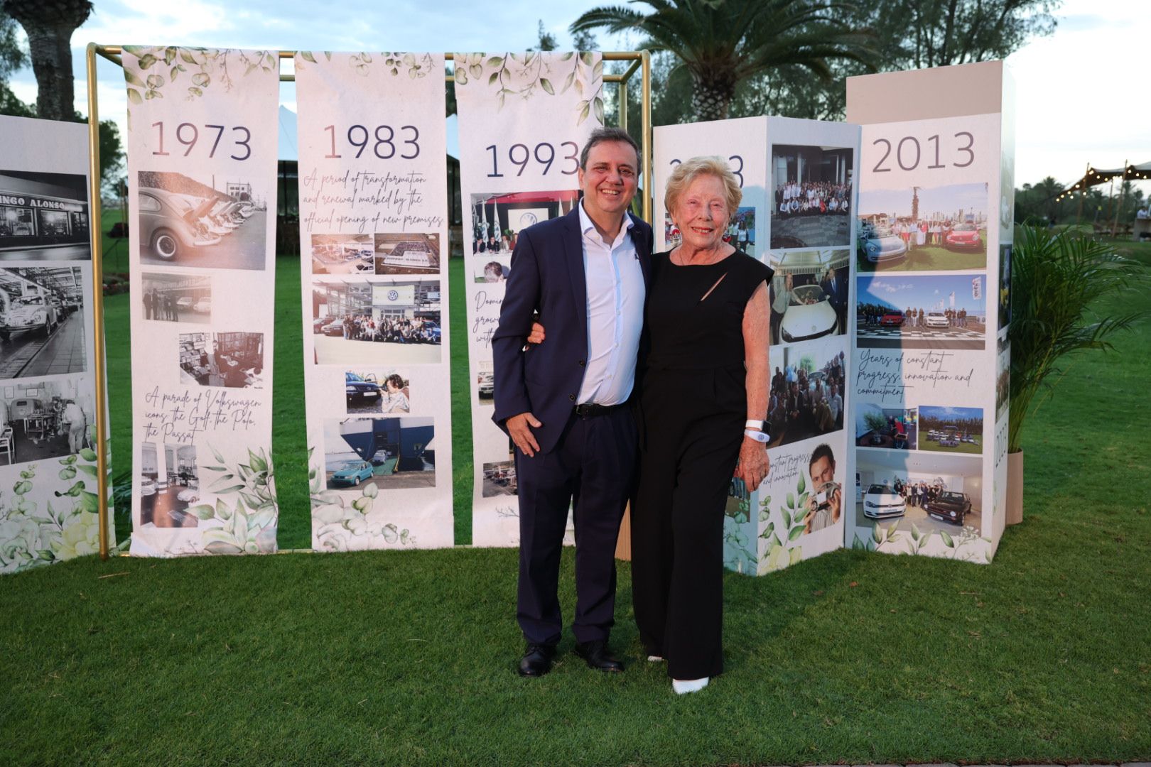 Luz, elegancia y color en la gran fiesta de VolksWagen