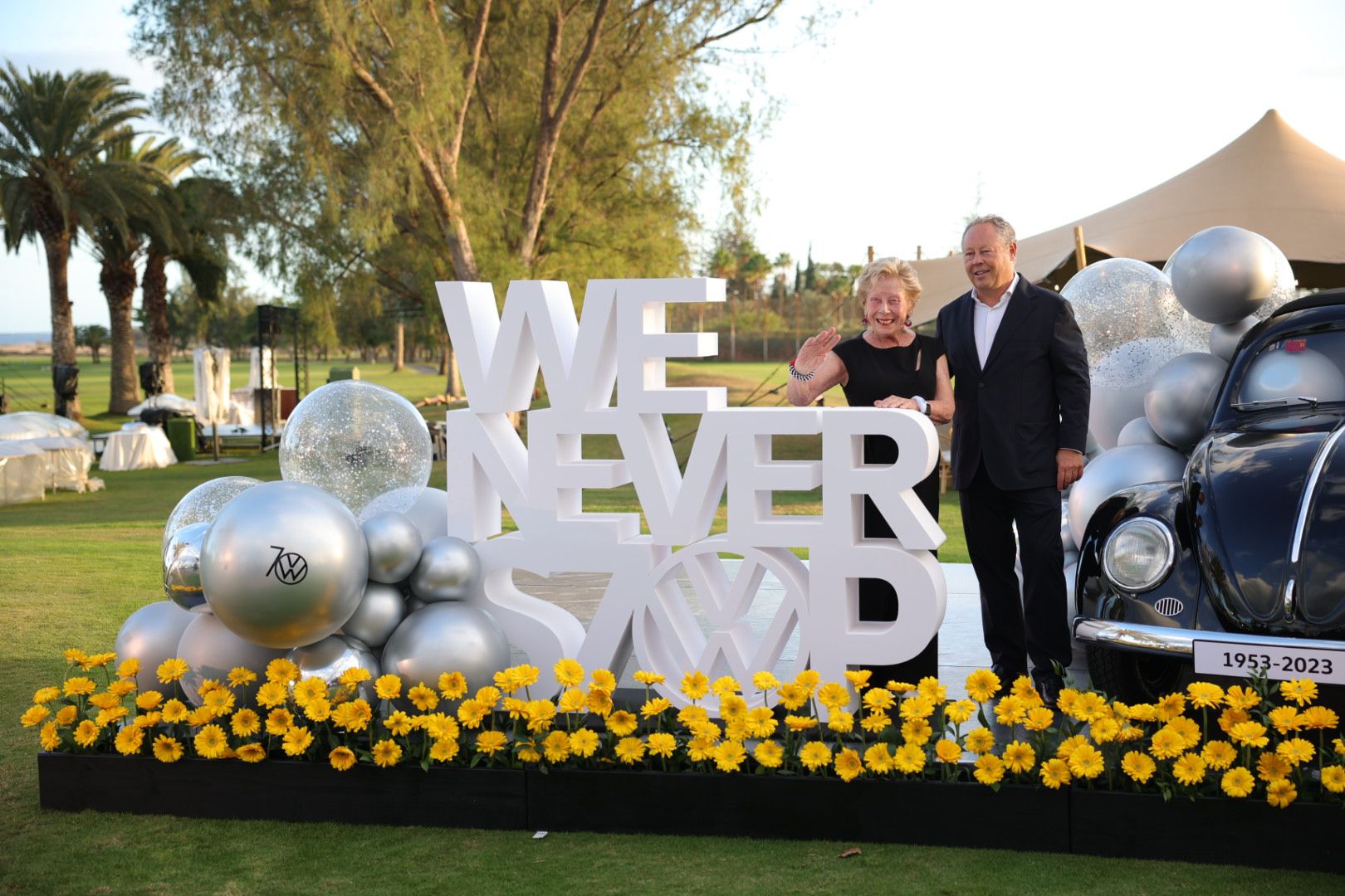 Luz, elegancia y color en la gran fiesta de VolksWagen