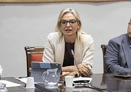 La consejera de Sanidad, Esther Monzón.