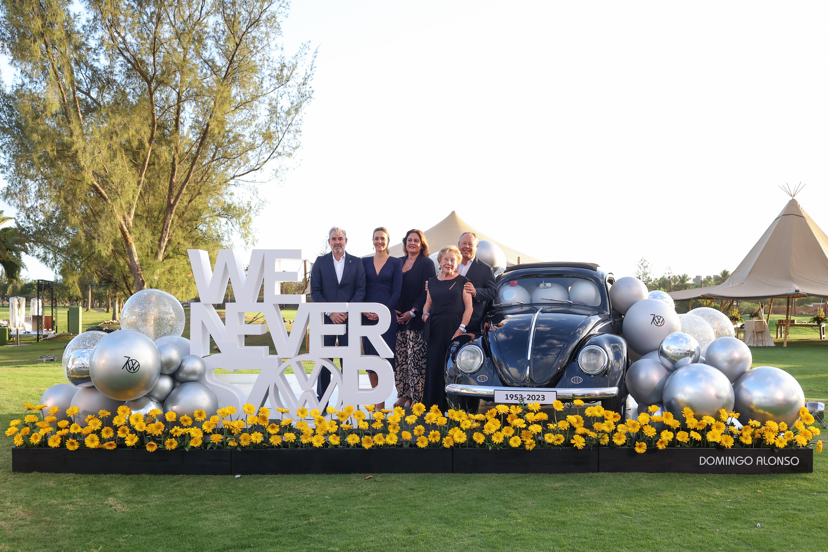 Luz, elegancia y color en la gran fiesta de VolksWagen