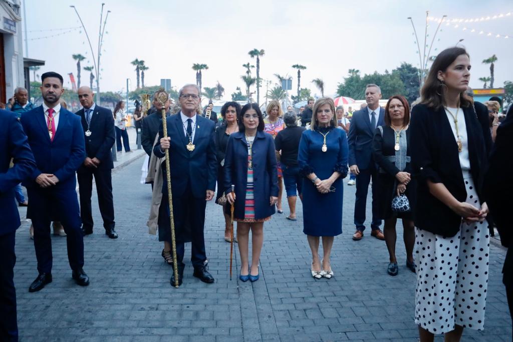 La procesión de La Naval, en imágenes
