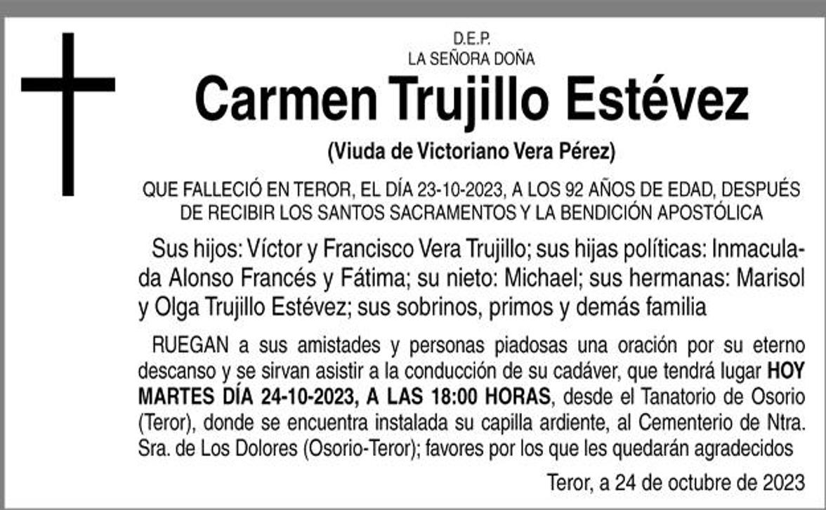 Carmen Trujillo Estévez