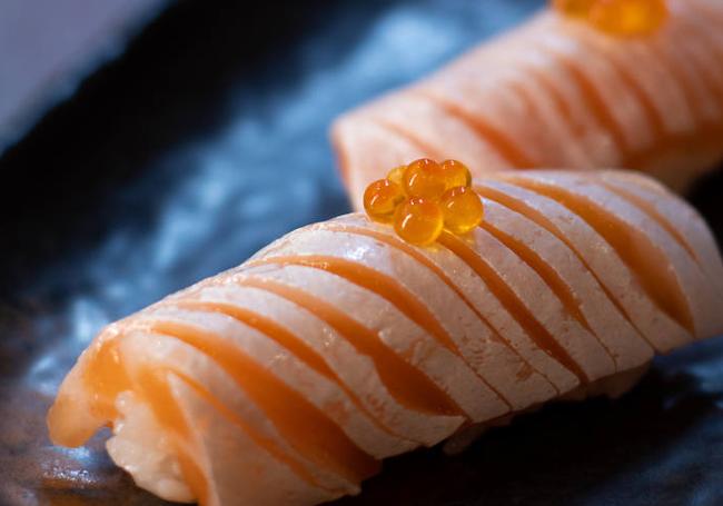 Ventresca de salmón de Amaki sushi