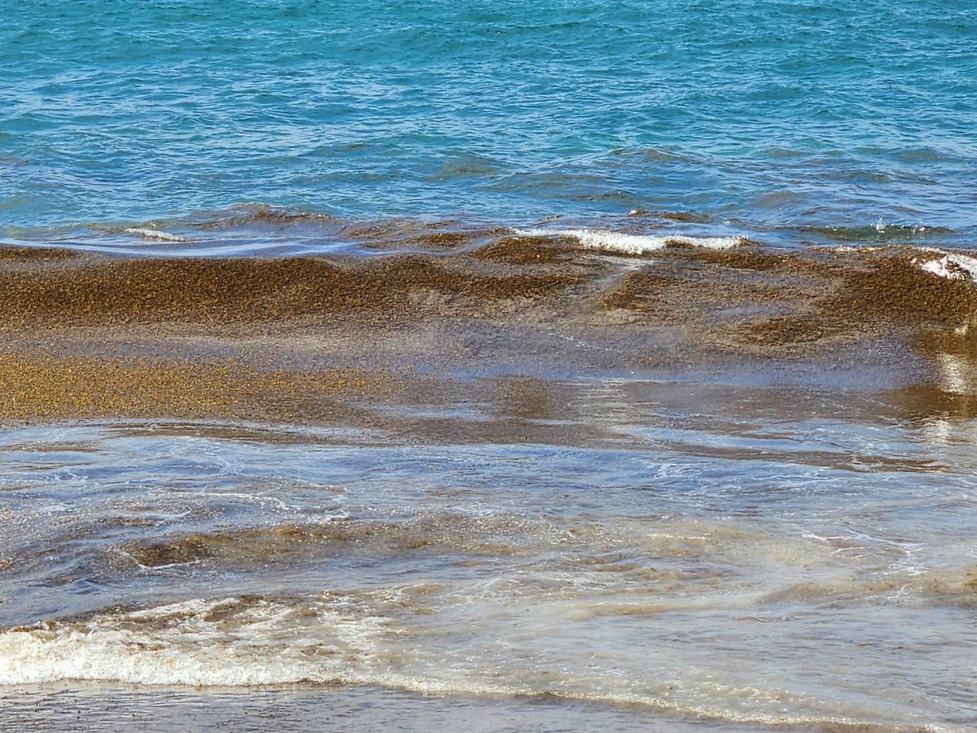 Sigue el fuerte oleaje en Las Canteras