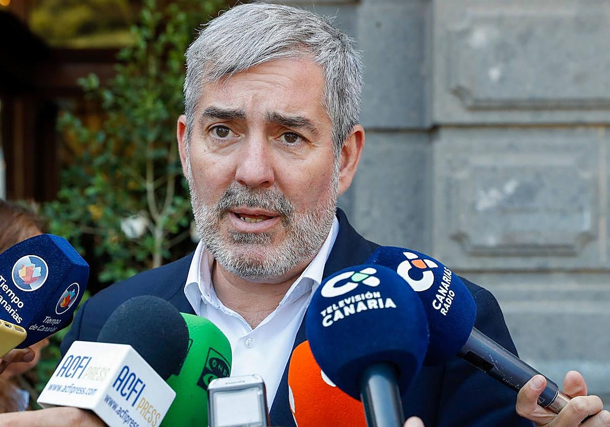 Fernando Clavijo, presidente de Canarias.