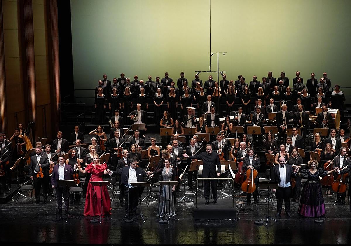 Un momento de la versión concierto, en Madrid.