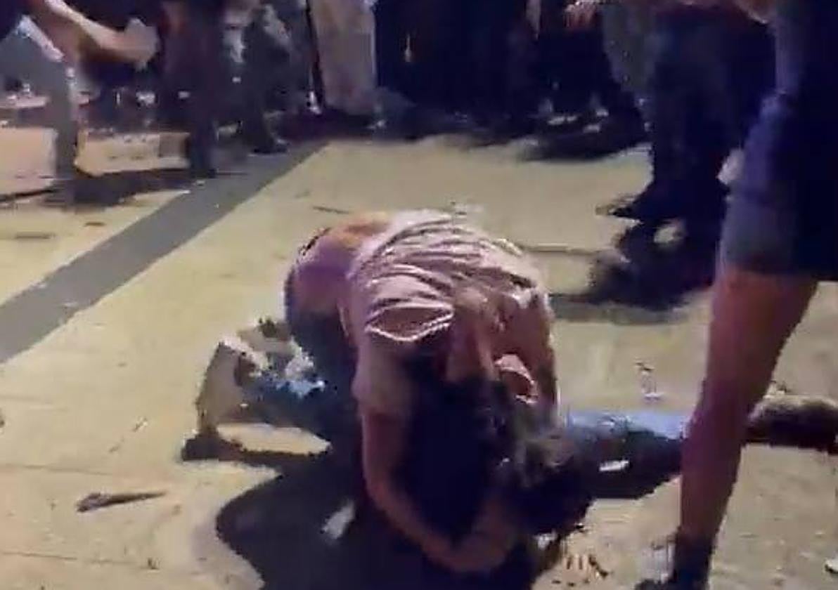 Pelea en una fiesta de Halloween en Gran Canaria