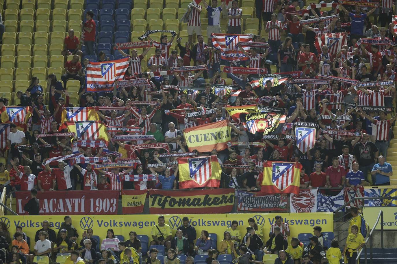 UD Las Palmas-Atlético de Madrid, en imágenes