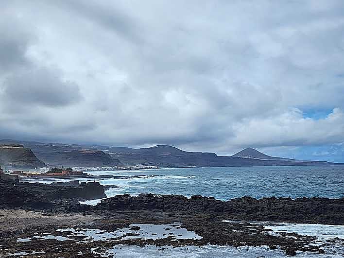 Estamapa de la capital grancanaria este viernes.