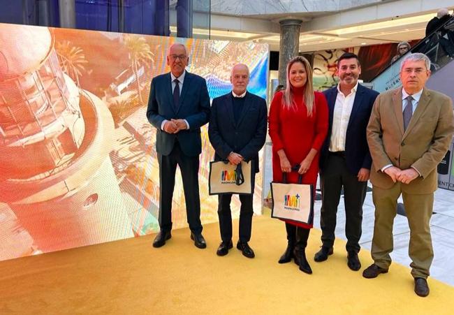 Ramón Suárez, Santiago de Armas, Yilenia Vega, Alejandro Marichal y Marco Aurelio Pérez.
