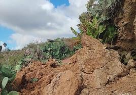 CC critica que Moya no haya actuado 15 días después de los desprendimientos de La Montañeta