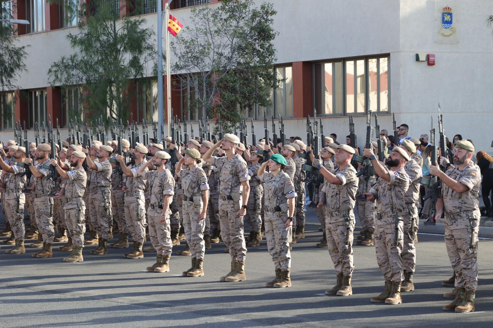 Acto de despedida del Contingente de la Operación Apoyo a Irak, en imágenes