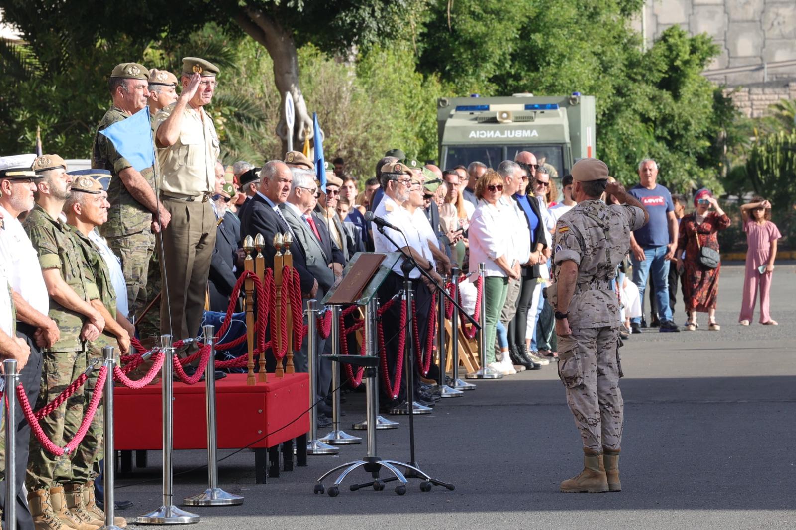 Acto de despedida del Contingente de la Operación Apoyo a Irak, en imágenes