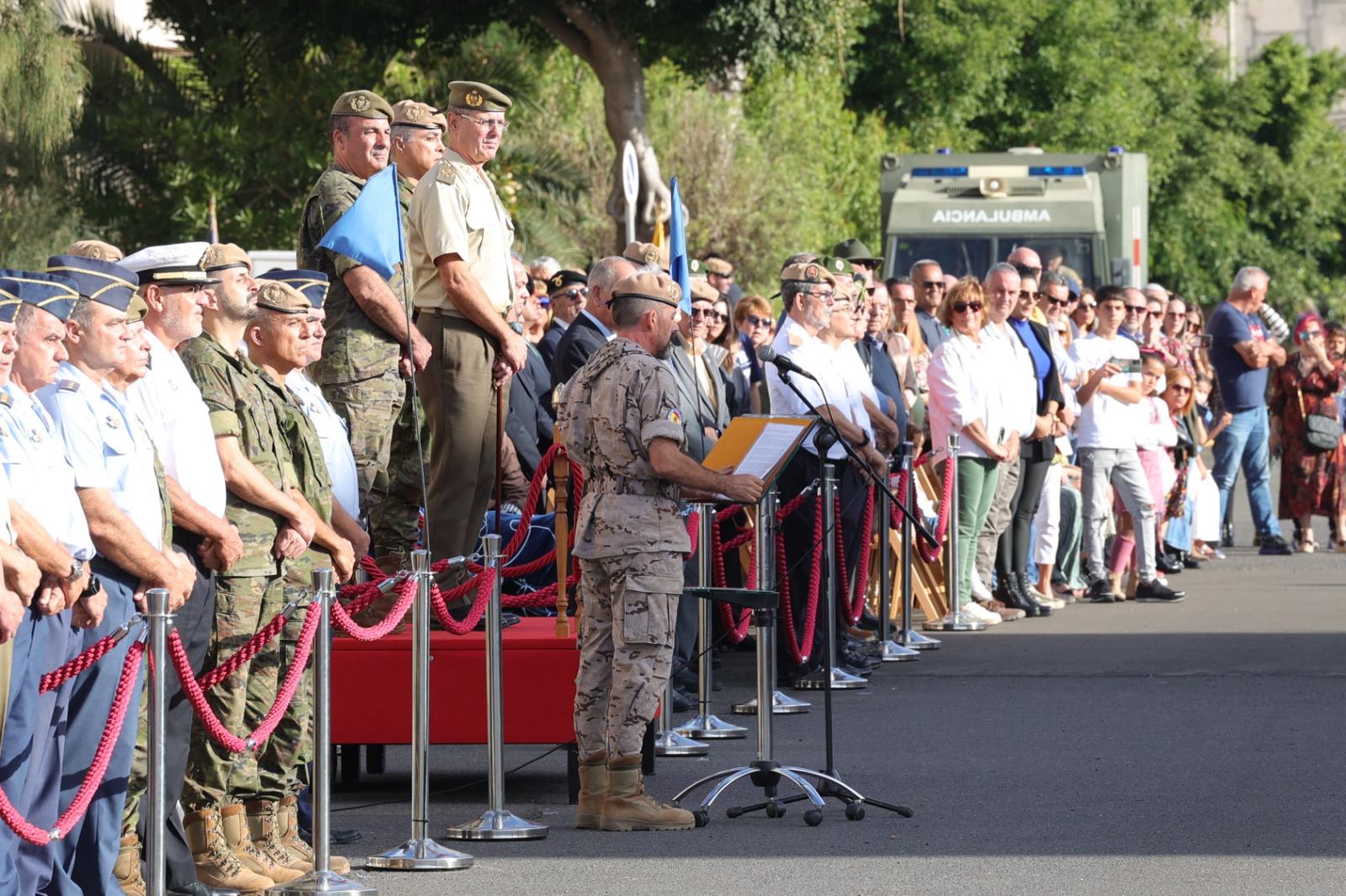 Acto de despedida del Contingente de la Operación Apoyo a Irak, en imágenes