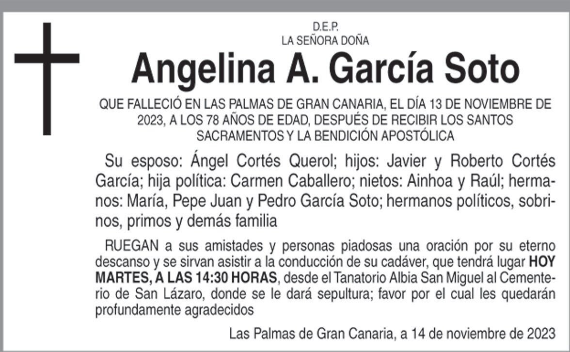 Angelina A. García Soto