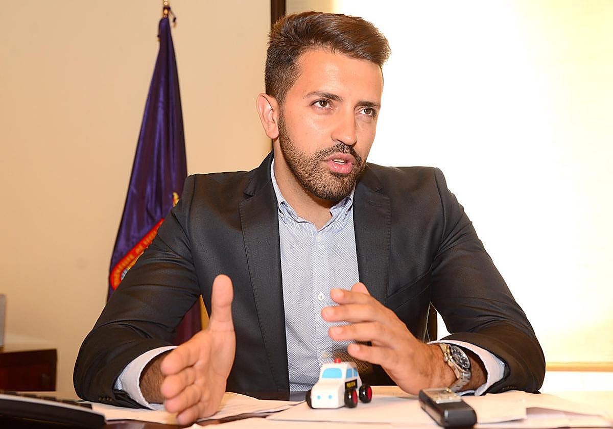Jonathan Domínguez, portavoz de CC en el Ayuntamiento de La Laguna.