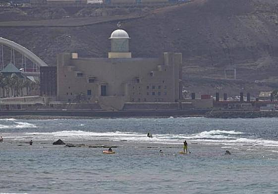 Playa de Las Canteras, en Gran Canaria.