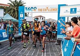 Las condiciones extremas de calor acentúan las exigencias de la 360º The Challenge Gran Canaria