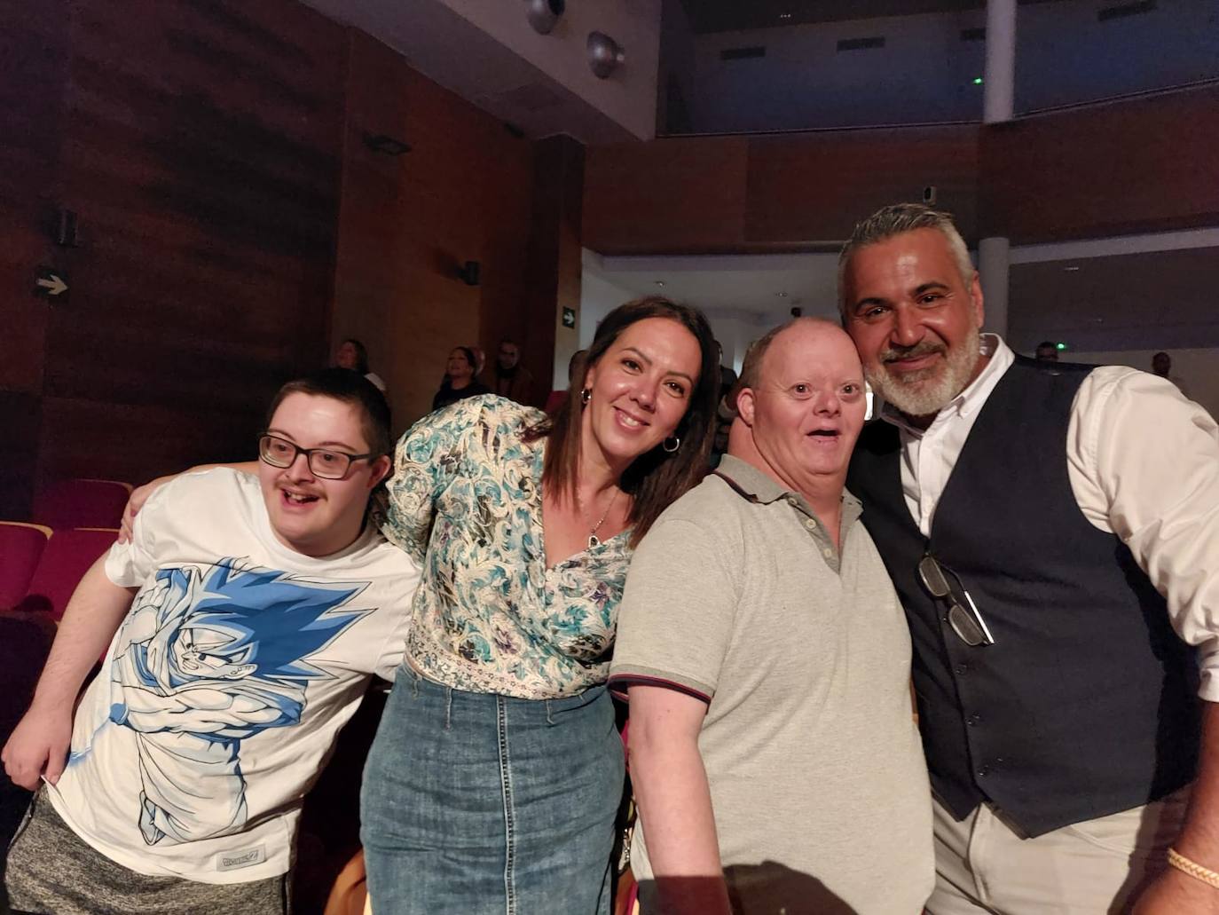 Grabación y presentación de Solos, el cortometraje del centro ocupacional de Santa Brígida