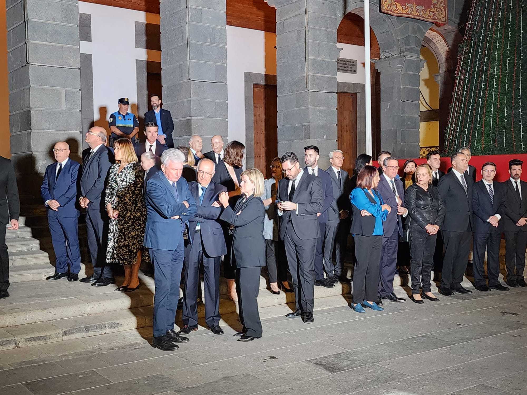 Capilla ardiente de Jerónimo Saavedra