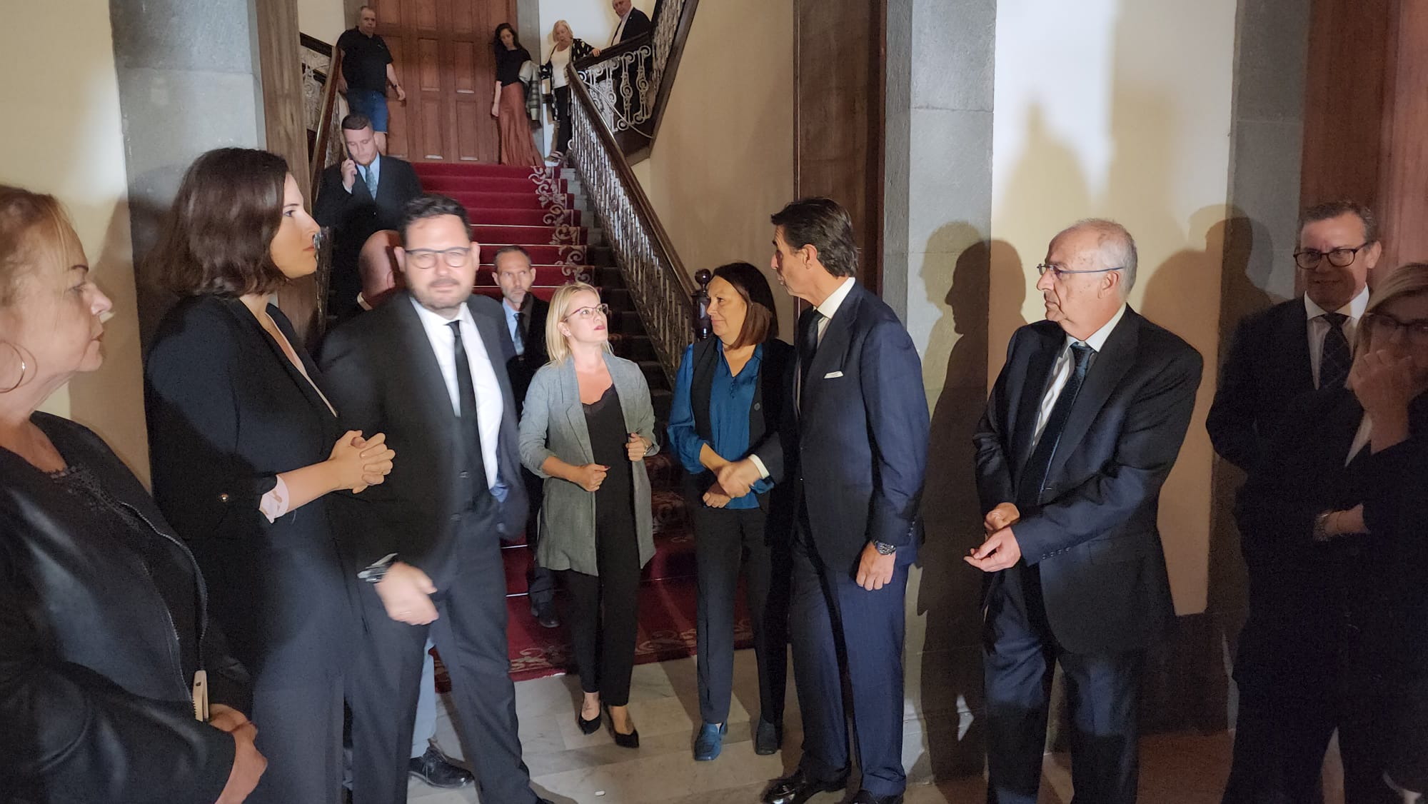 Capilla ardiente de Jerónimo Saavedra