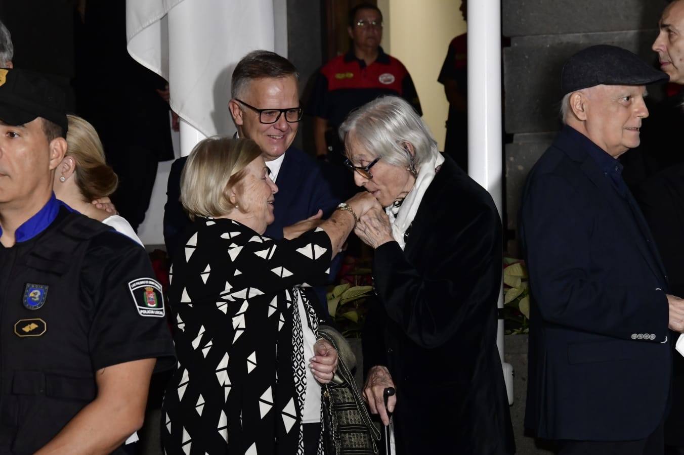 Capilla ardiente de Jerónimo Saavedra