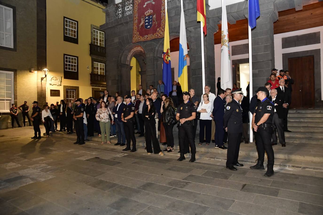Capilla ardiente de Jerónimo Saavedra