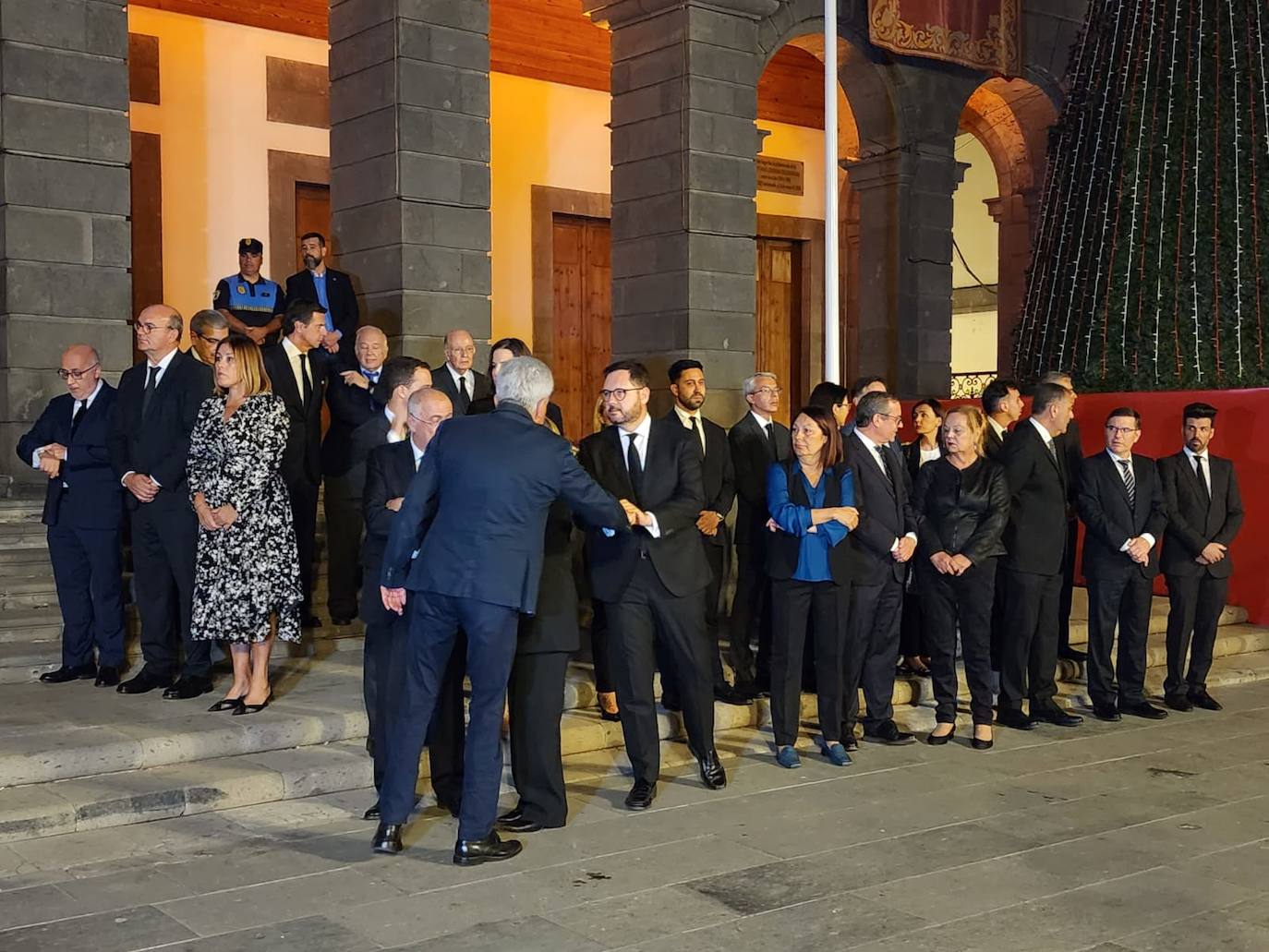 Capilla ardiente de Jerónimo Saavedra