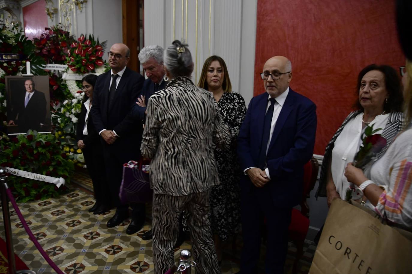 Capilla ardiente de Jerónimo Saavedra