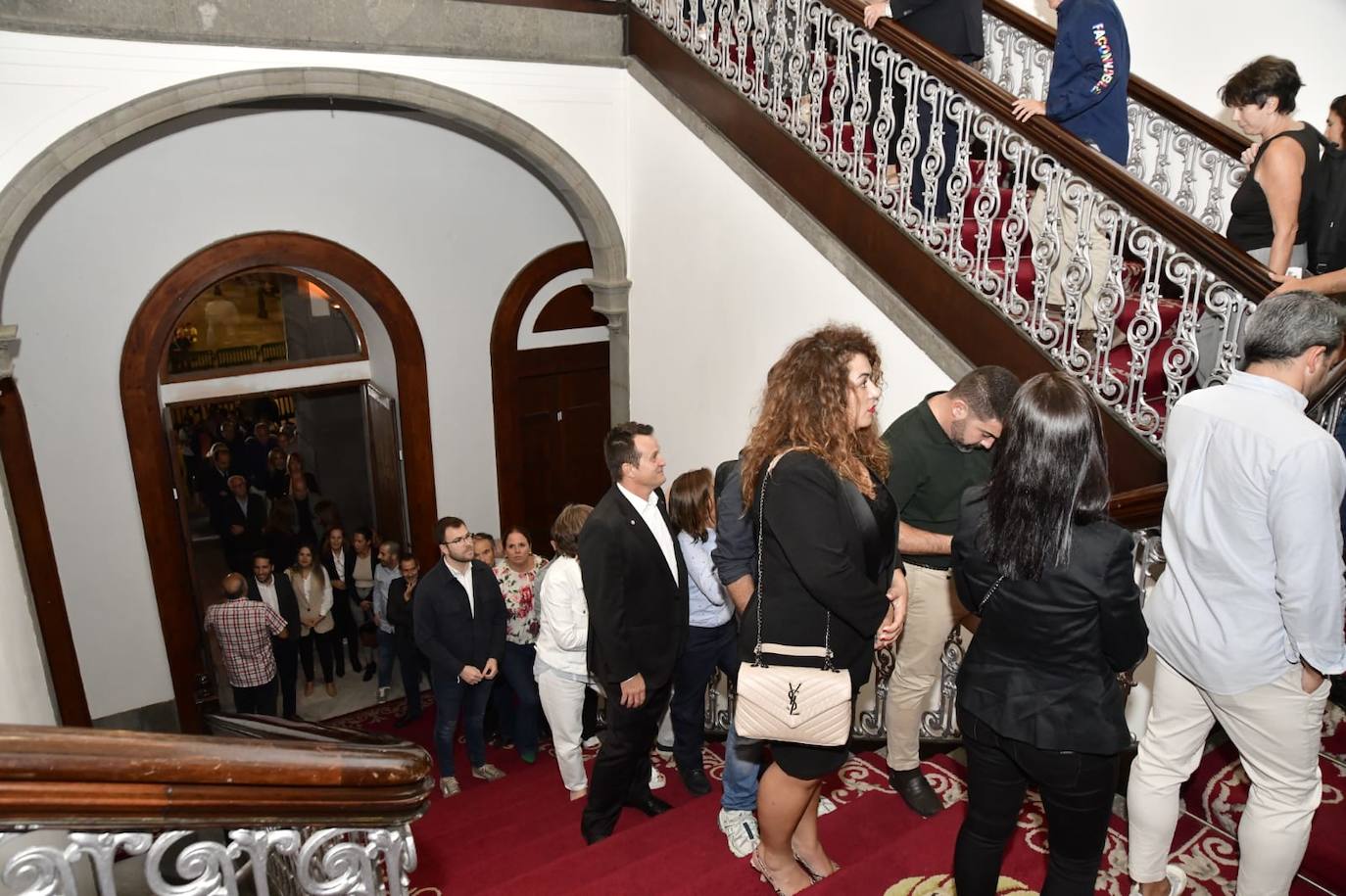 Capilla ardiente de Jerónimo Saavedra