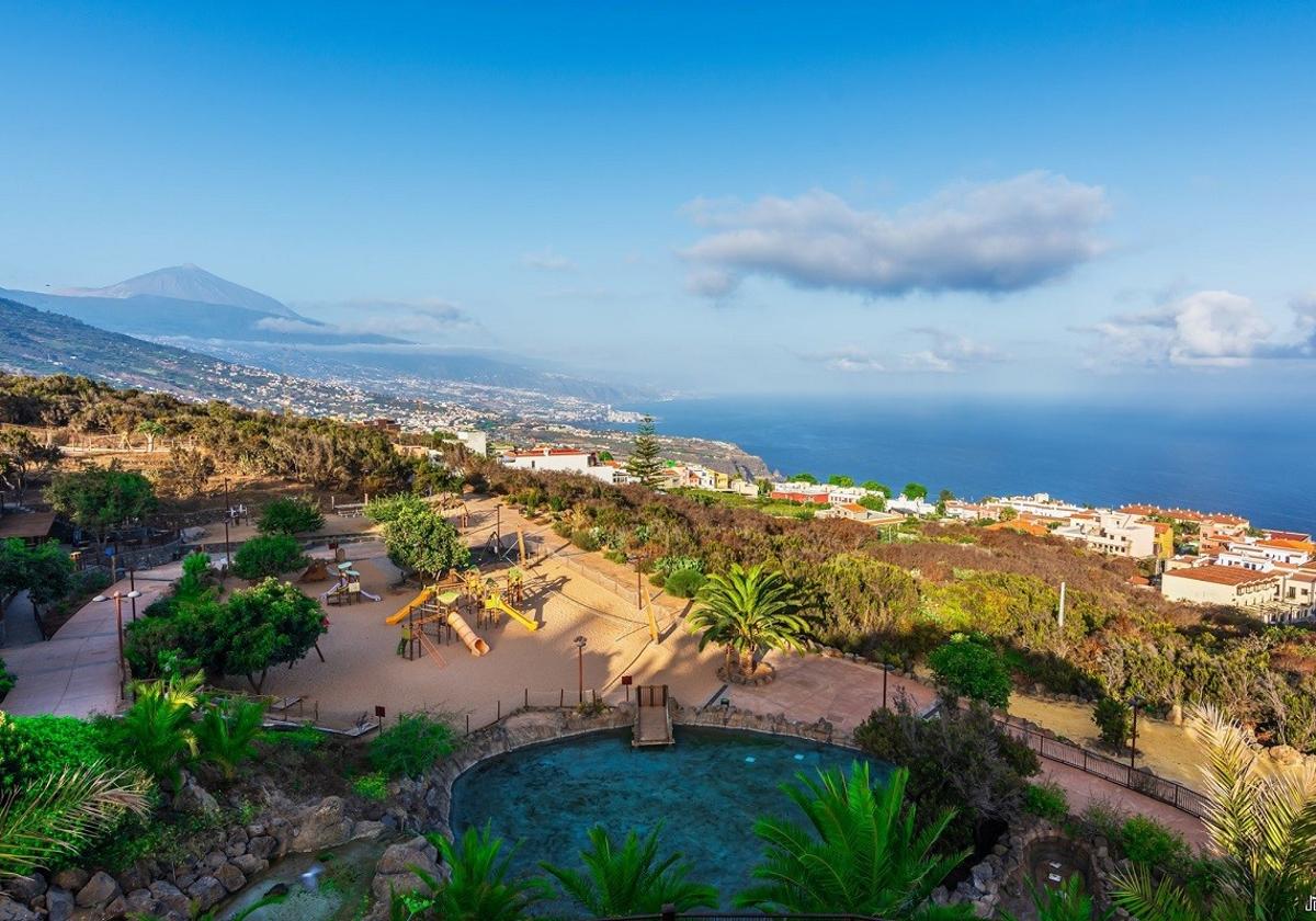 Imagen del municipio de La Matanza de Acentejo, en la isla de Tenerife.