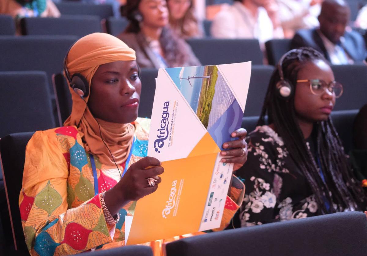 Mujeres participantes en la anterior edición de Africagua.