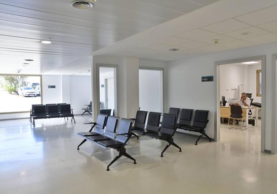 Sala de espera en una de las consultas médicas del nuevo recinto.