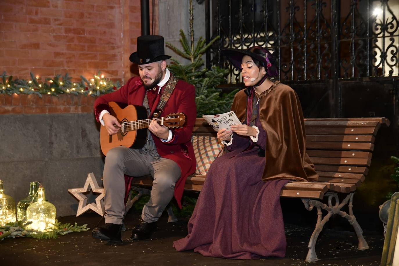 Las Palmas de Gran Canaria brilla con el encendido navideño